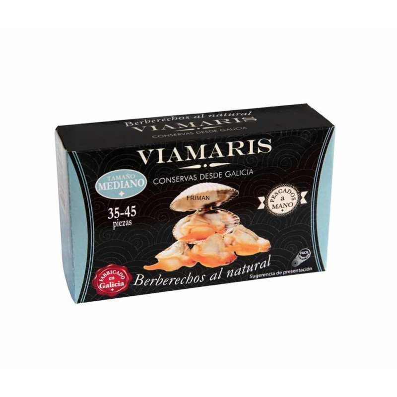 BERBERECHOS AL NATURAL LATA 35/45 25/1u